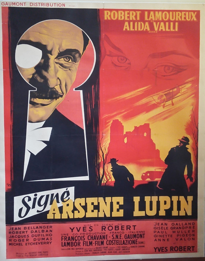 Le film Signé Arsène Lupin est l'une des nombreuses adaptations du personnage